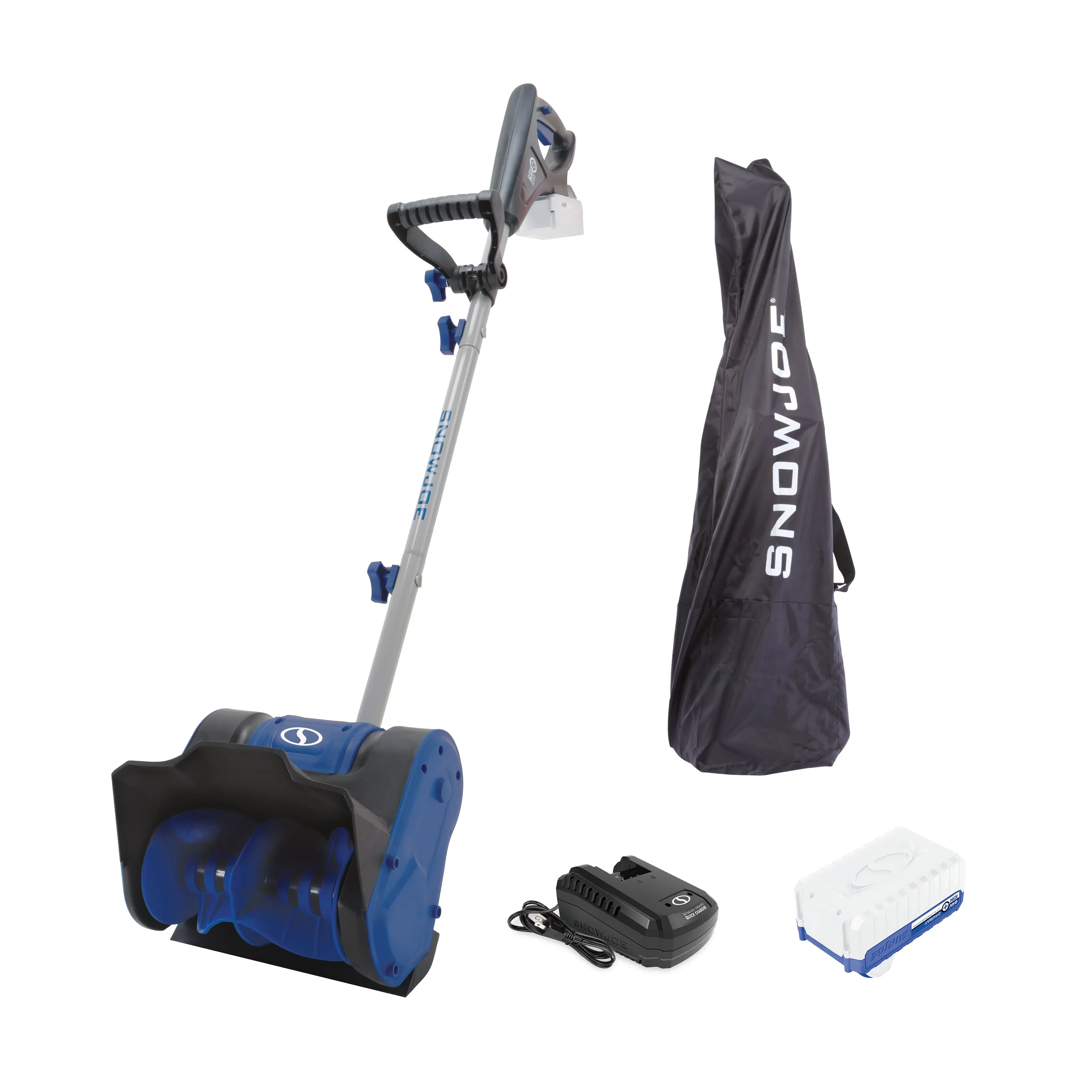 Snow Joe 24V-SS10-CVR 24-Volt* IONMAX Cordless Snow Shovel Kit | 10-Inch | W/ 4.0-Ah Battery and Charger Bonus Cover