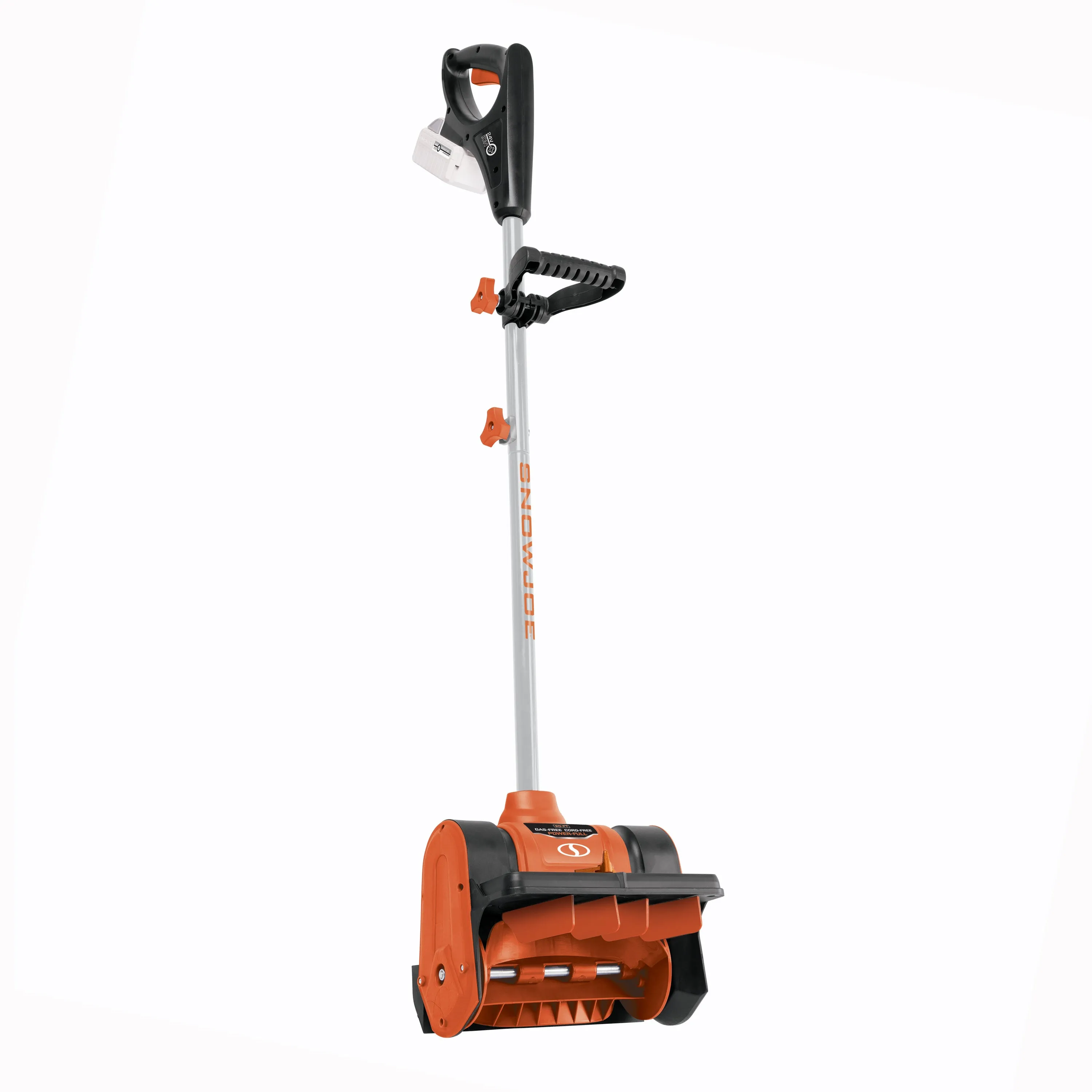 Snow Joe 24V-SS12-XR-ORG 24-Volt* IONMAX Cordless Snow Shovel Kit | 12-inch | W/ 5.0-Ah Battery   Charger (Orange)