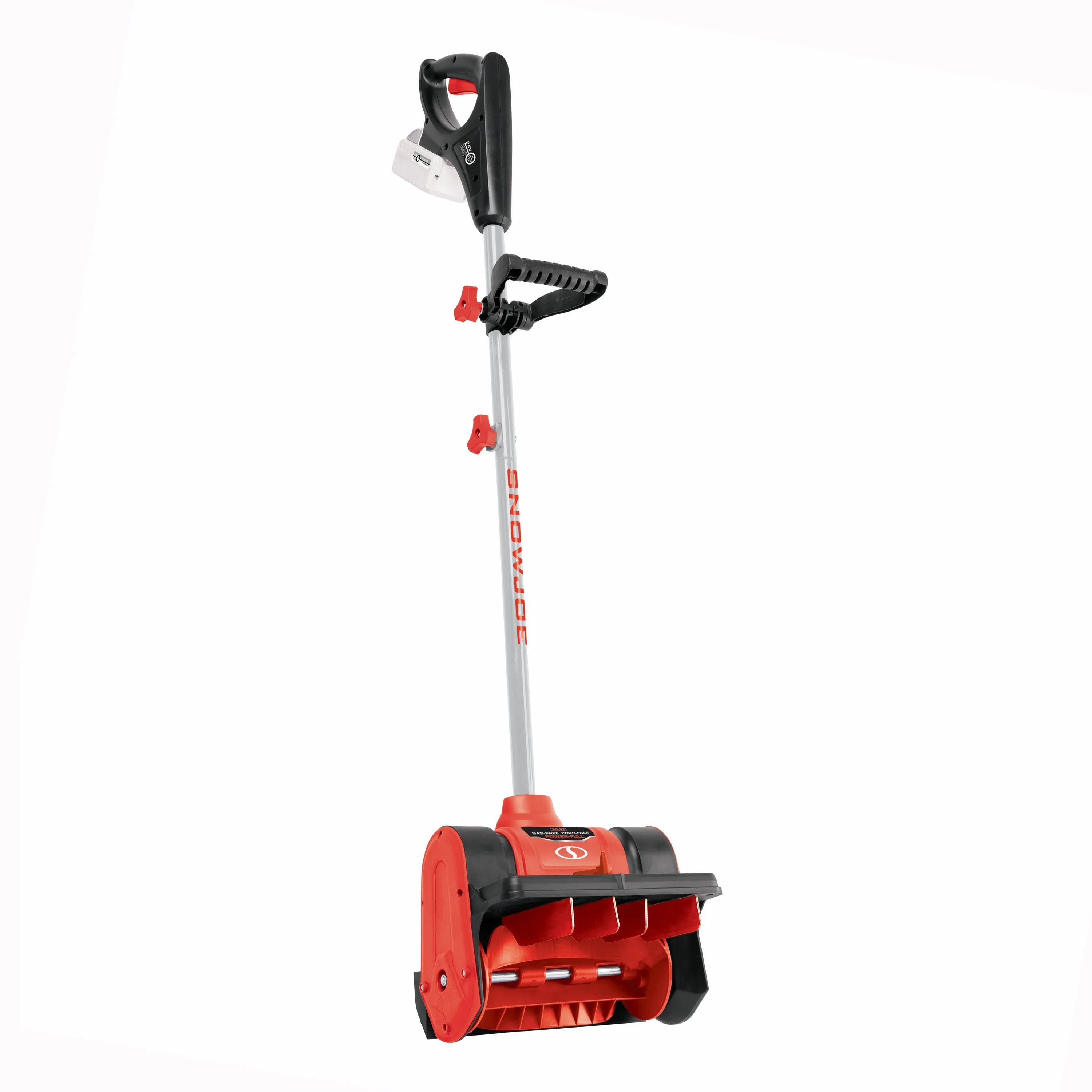 Snow Joe 24V-SS12-XR-RED 24-Volt* IONMAX Cordless Snow Shovel Kit | 12-inch | W/ 5.0-Ah Battery   Charger (Red)