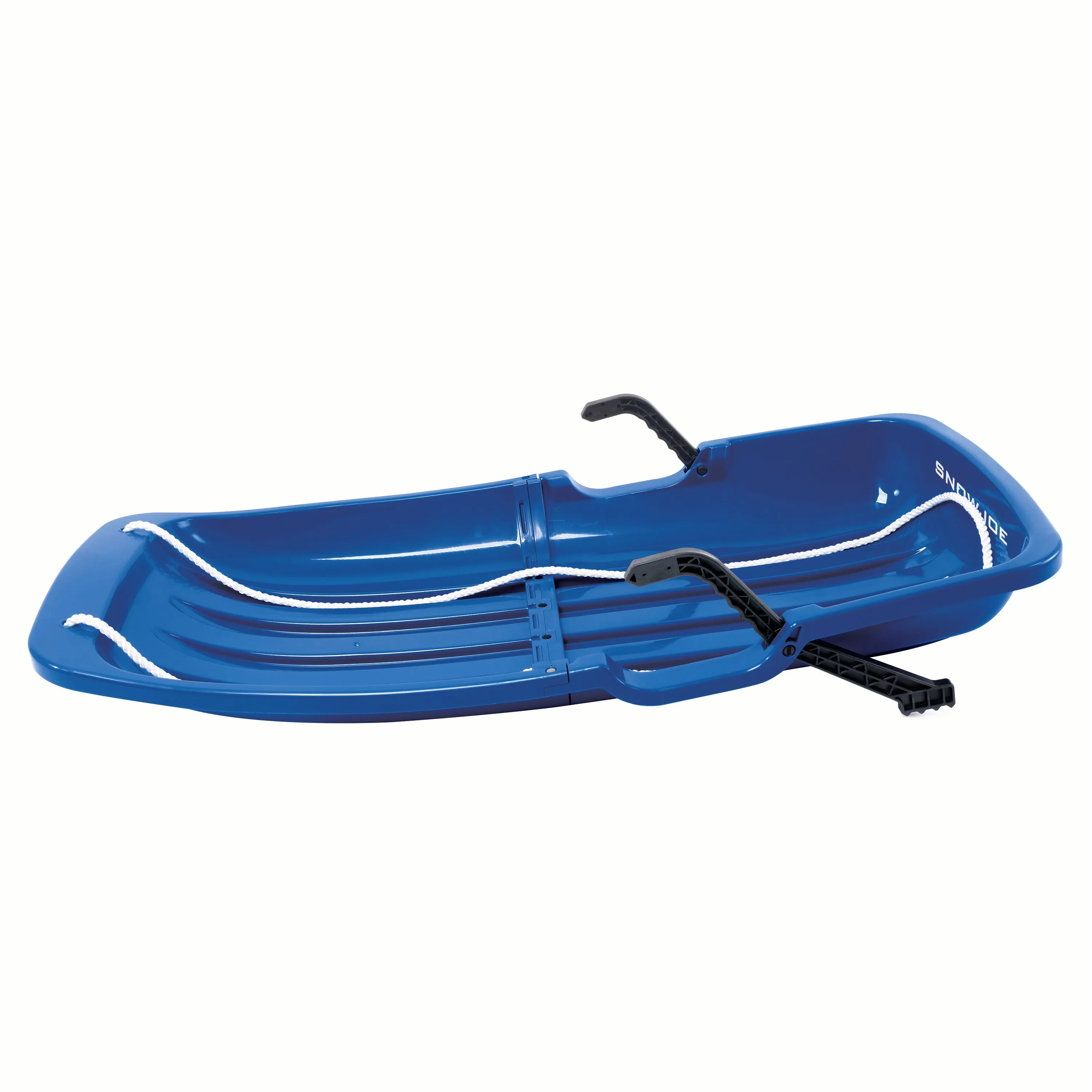 Snow Joe SJ-SLD34-SJB Snow Sled for Kids 4-8 | Fits 2 Riders | 34-inch (Blue)