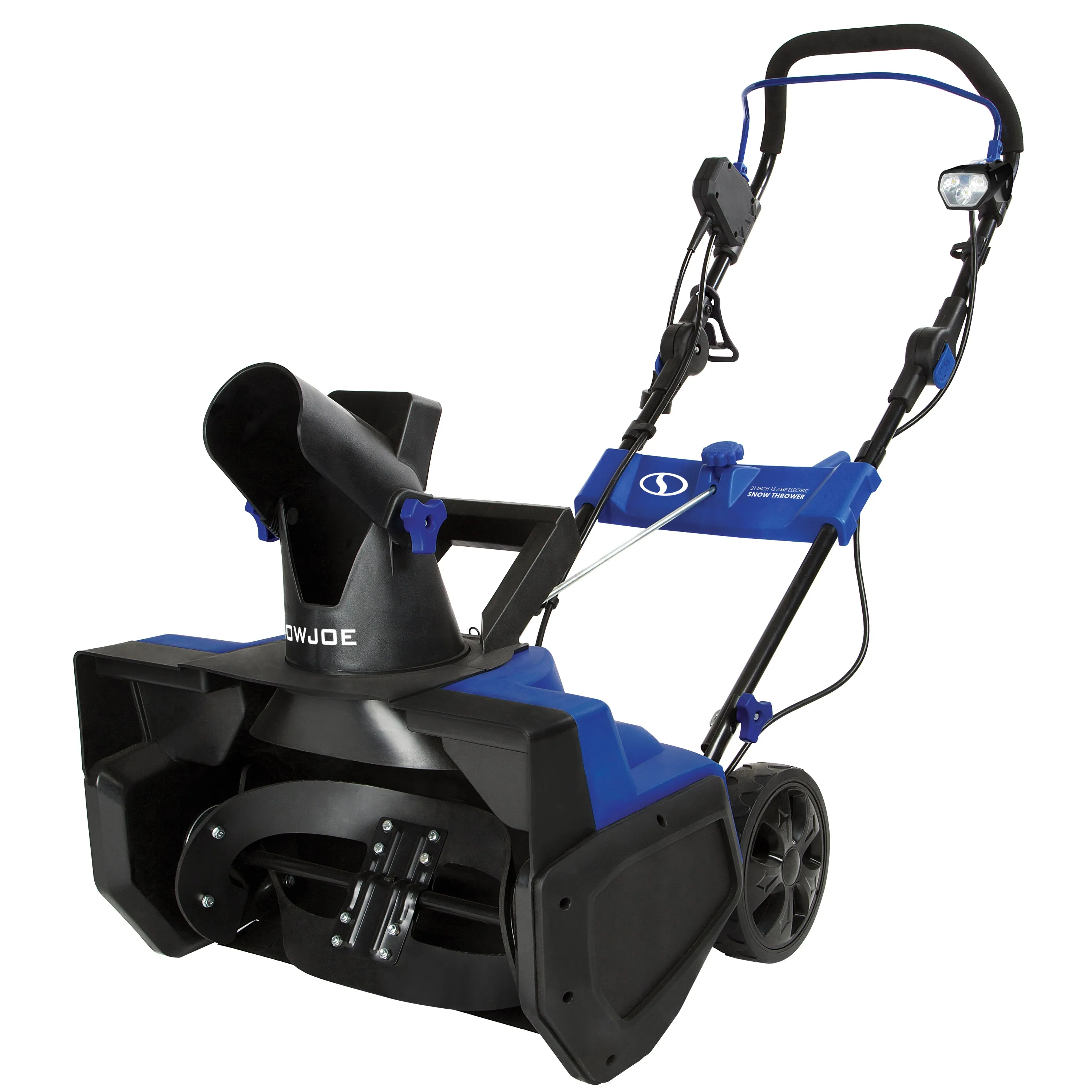 Snow Joe SJ625E Electric Walk-Behind Single-Stage Snow Blower | 21-inch | 15-amp | Directional Chute Control | LED Light