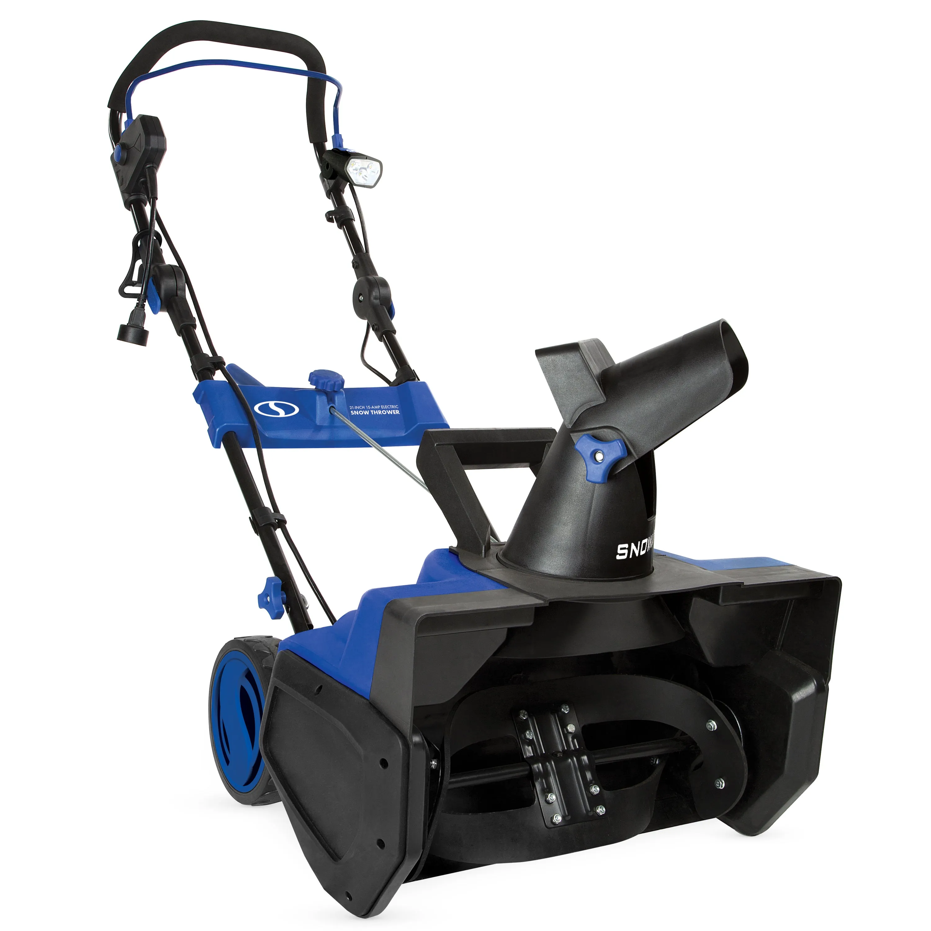 Snow Joe SJ625E Electric Walk-Behind Single-Stage Snow Blower | 21-inch | 15-amp | Directional Chute Control | LED Light