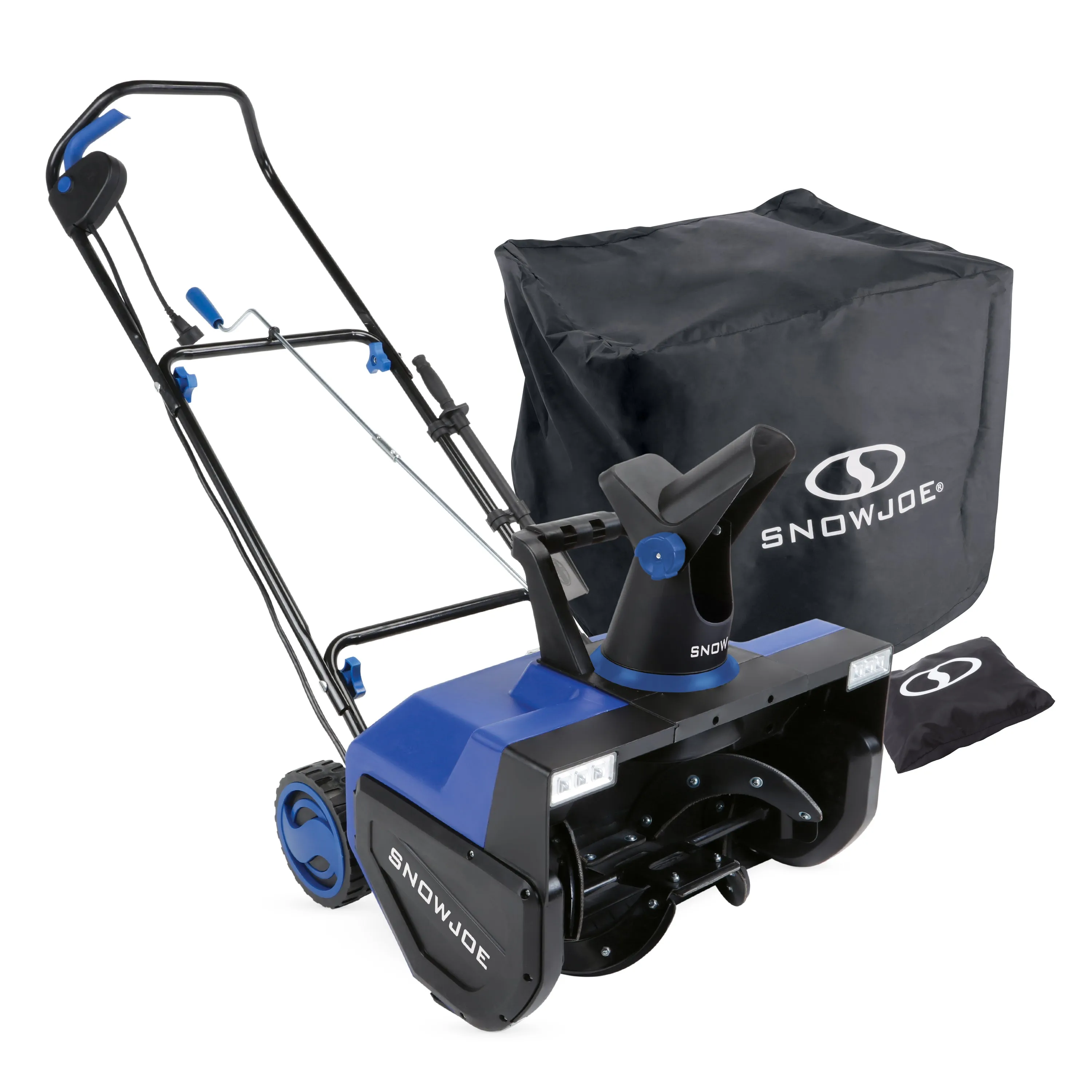 Snow Joe SJ627E-CVR Electric Snow Thrower | 22-Inch | 15-Amp | w/ Dual LED Lights   Bonus Cover