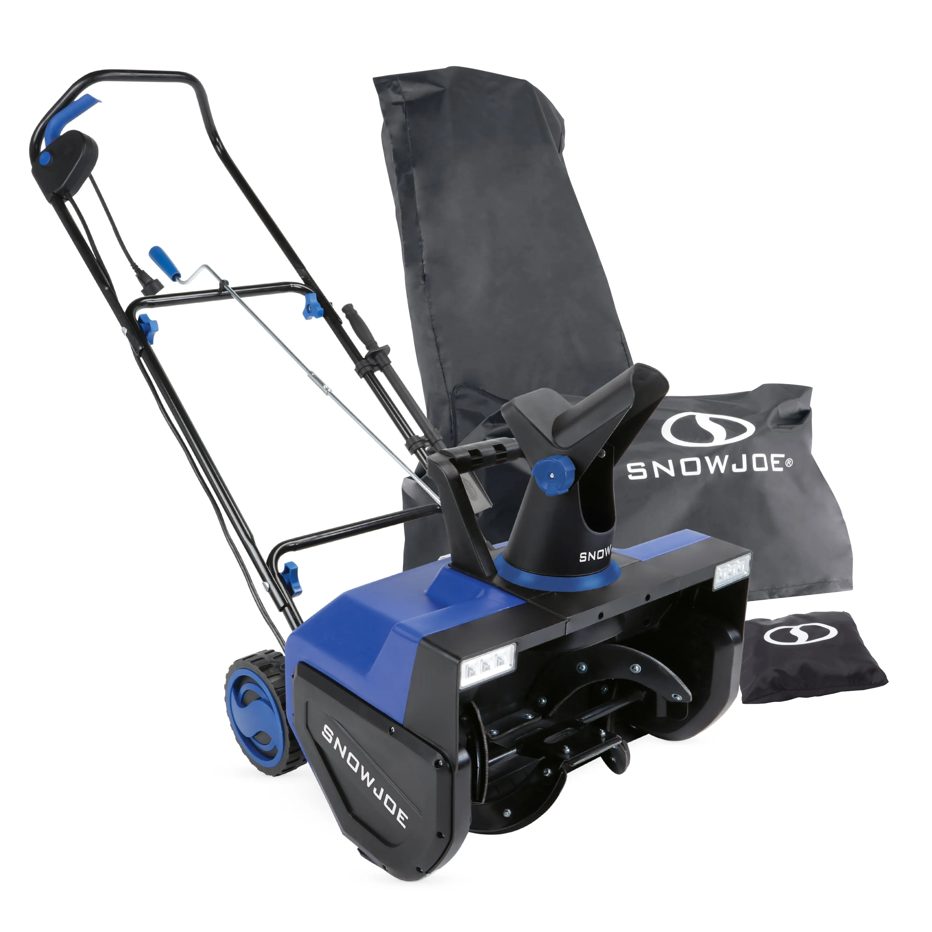 Snow Joe SJ627E-CVR Electric Snow Thrower | 22-Inch | 15-Amp | w/ Dual LED Lights   Bonus Cover