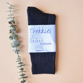 Trekking Socks - Perendale Wool/Organic Cotton (Adults 36-48)