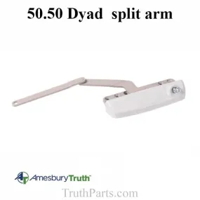 Truth® Maxim 50.50 Dyad Operator, split arm, Sill Mount Right Hand - CHOOSE COLOR