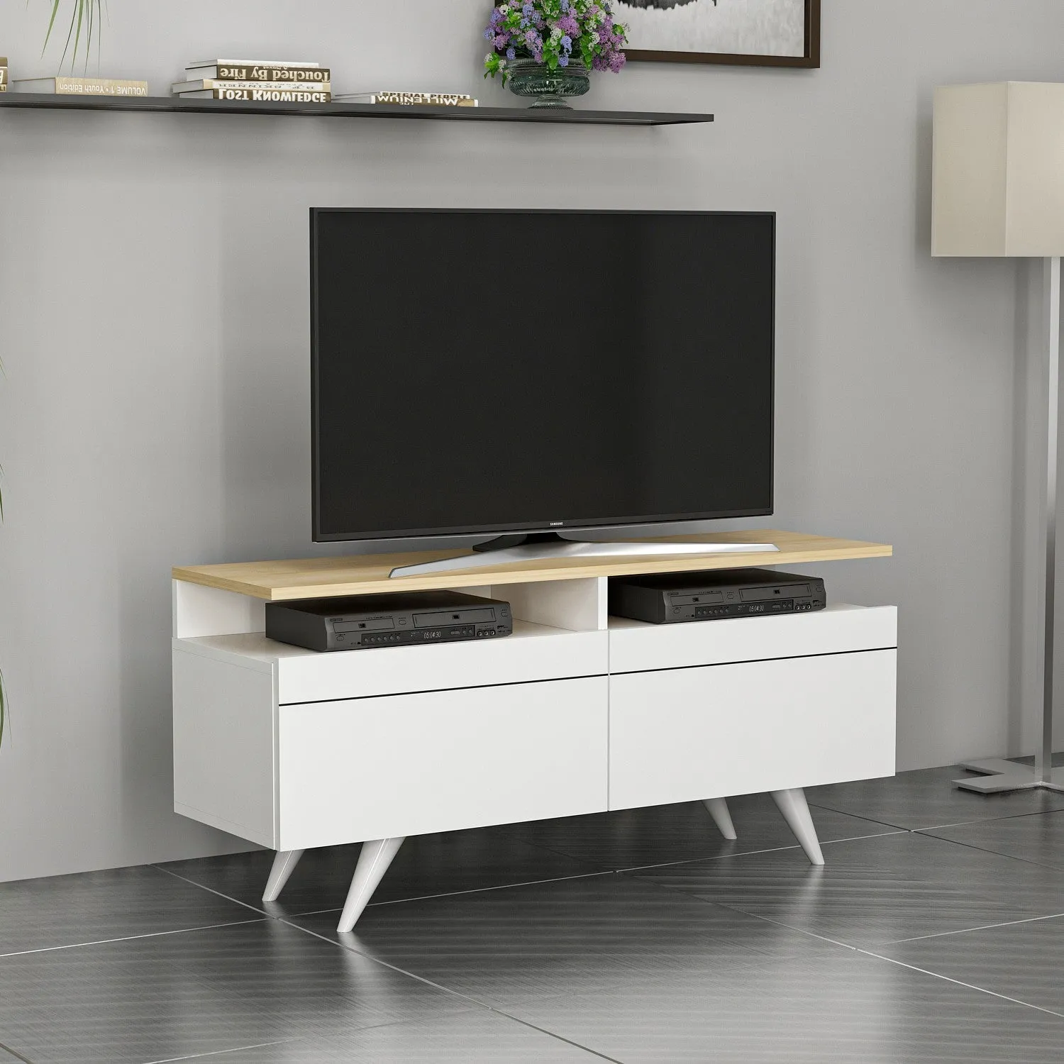 TV Stand Berlin 120 - White