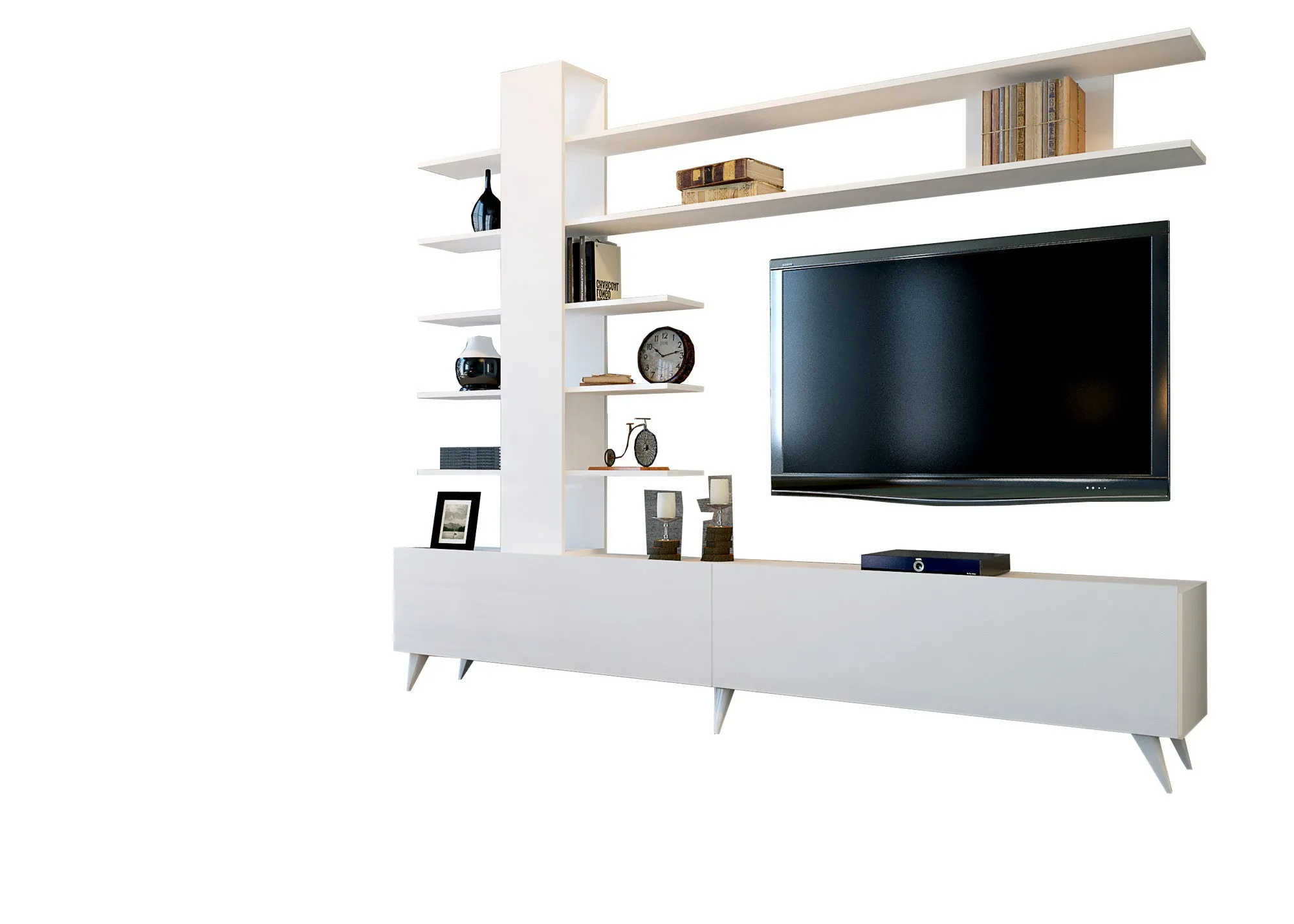 TV Unit Aleyna - White