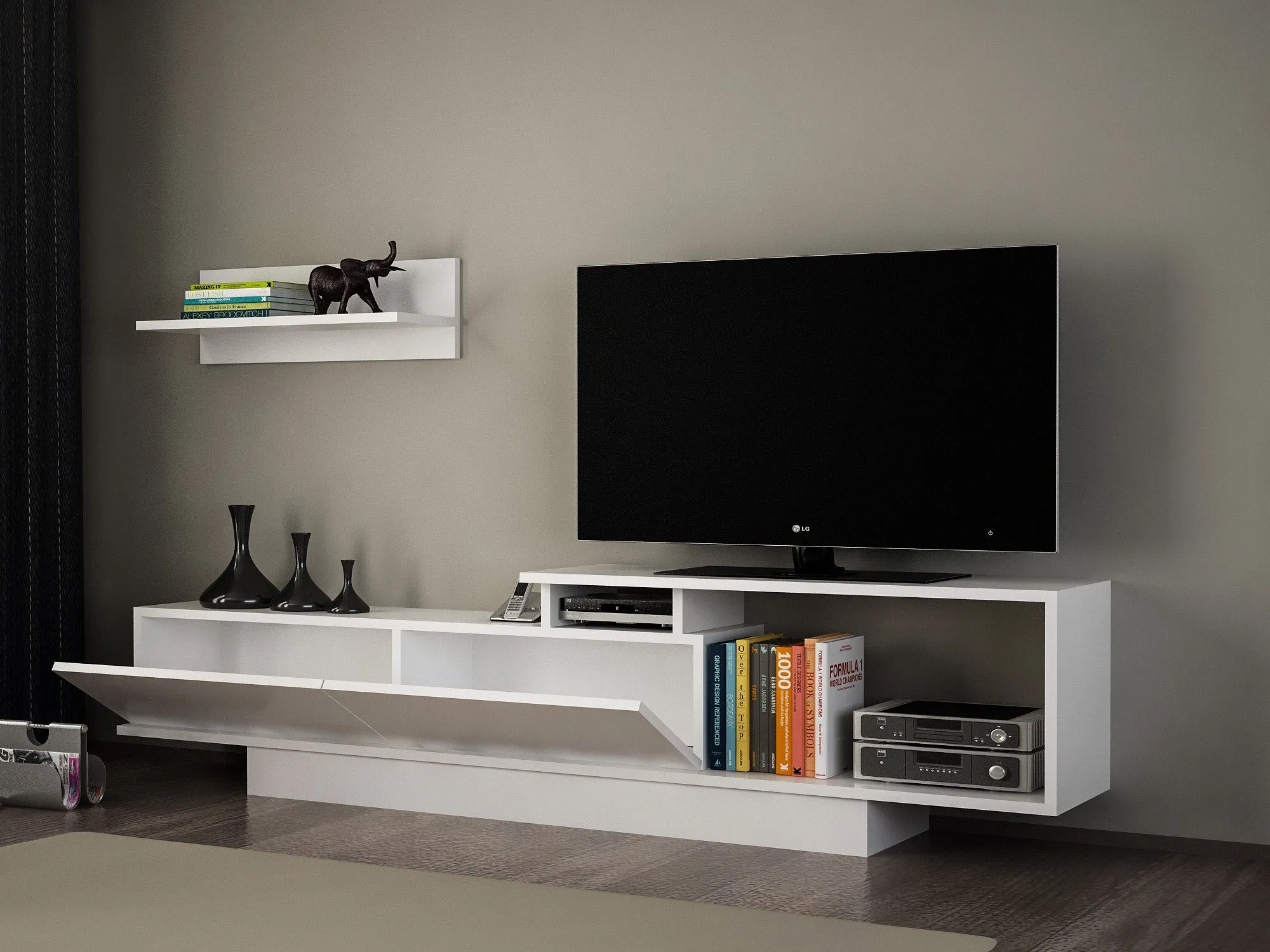 TV Unit Asos - White