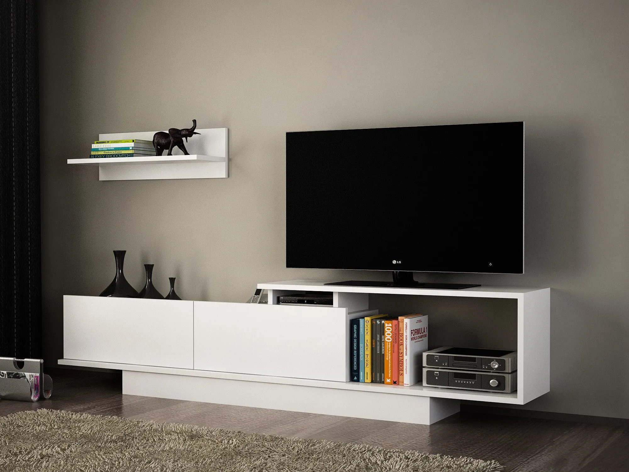 TV Unit Asos - White